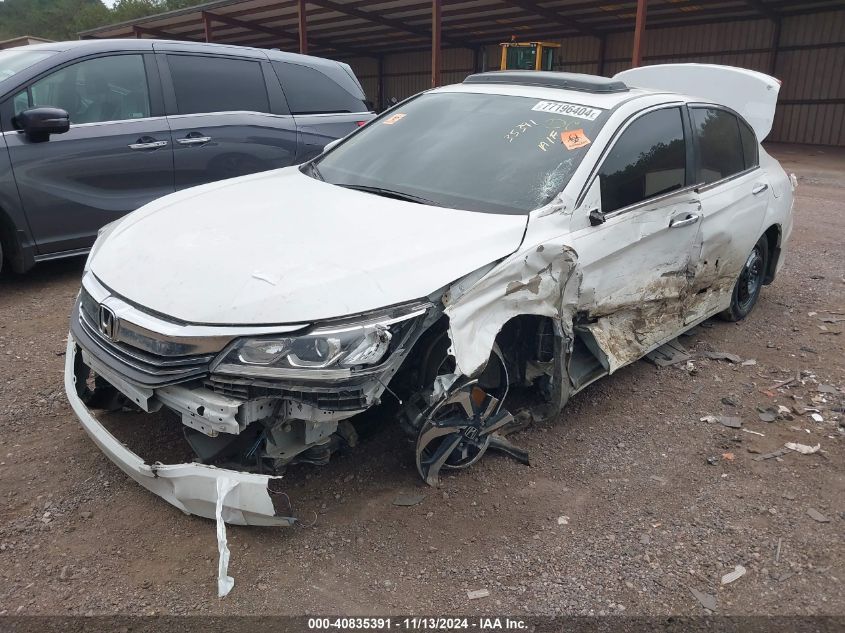 2017 HONDA ACCORD VIN: 1HGCR2F89HA192442