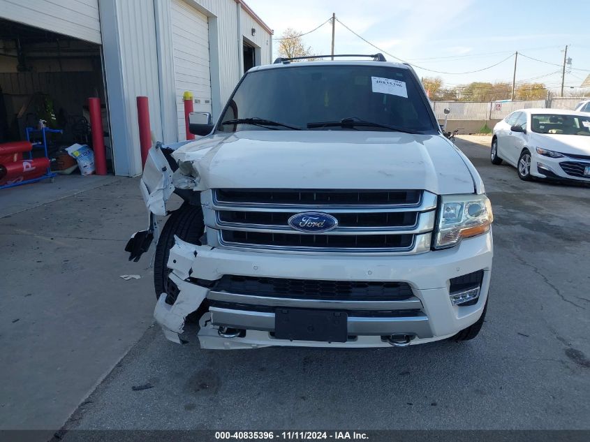 2015 Ford Expedition Platinum VIN: 1FMJU1MT3FEF37424 Lot: 40835396