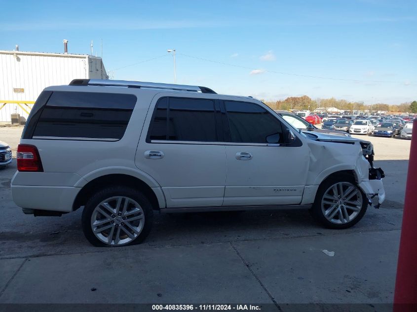 2015 Ford Expedition Platinum VIN: 1FMJU1MT3FEF37424 Lot: 40835396