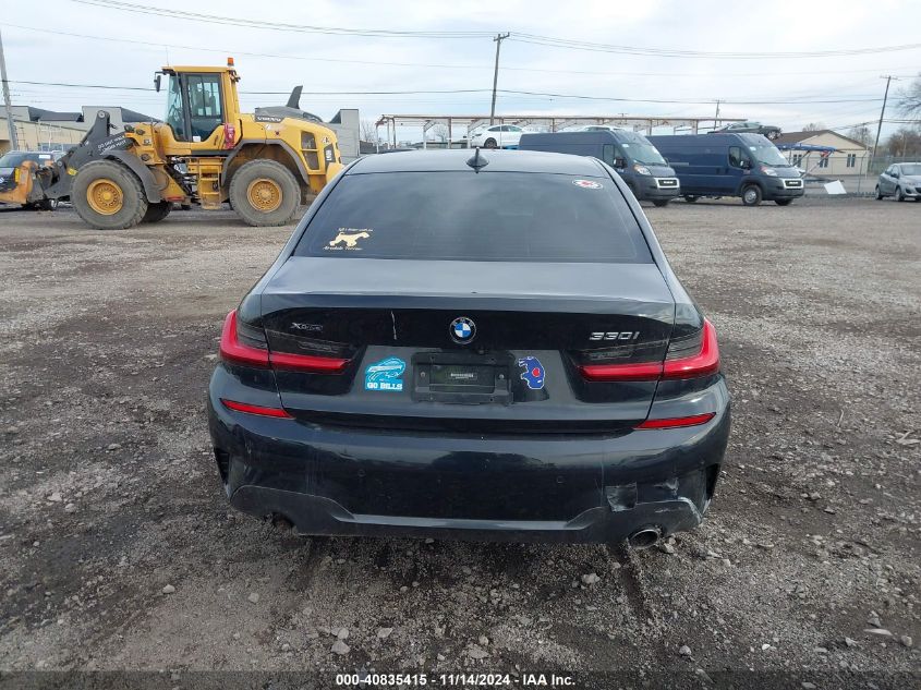 2019 BMW 330I xDrive VIN: WBA5R7C53KFH15365 Lot: 40835415