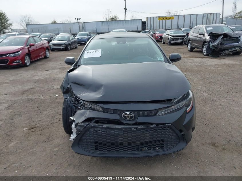 2021 Toyota Corolla Le VIN: JTDEPMAE9MJ168383 Lot: 40835419