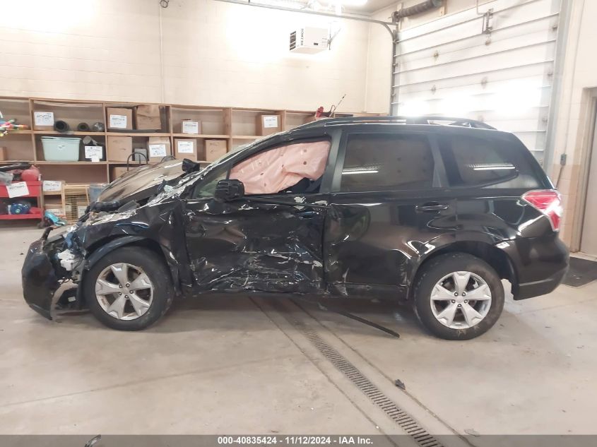 2016 Subaru Forester 2.5I Premium VIN: JF2SJADC6GH474824 Lot: 40835424