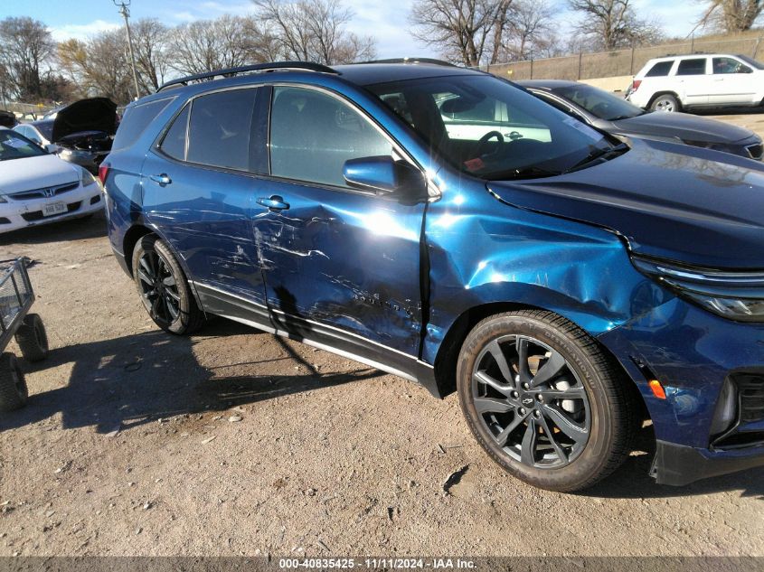 2022 Chevrolet Equinox Awd Rs VIN: 3GNAXWEV6NS193706 Lot: 40835425