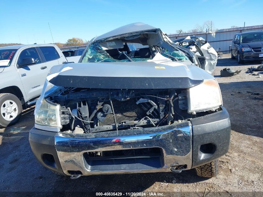 2008 Nissan Titan Le/Se/Xe VIN: 1N6AA07CX8N349938 Lot: 40835429