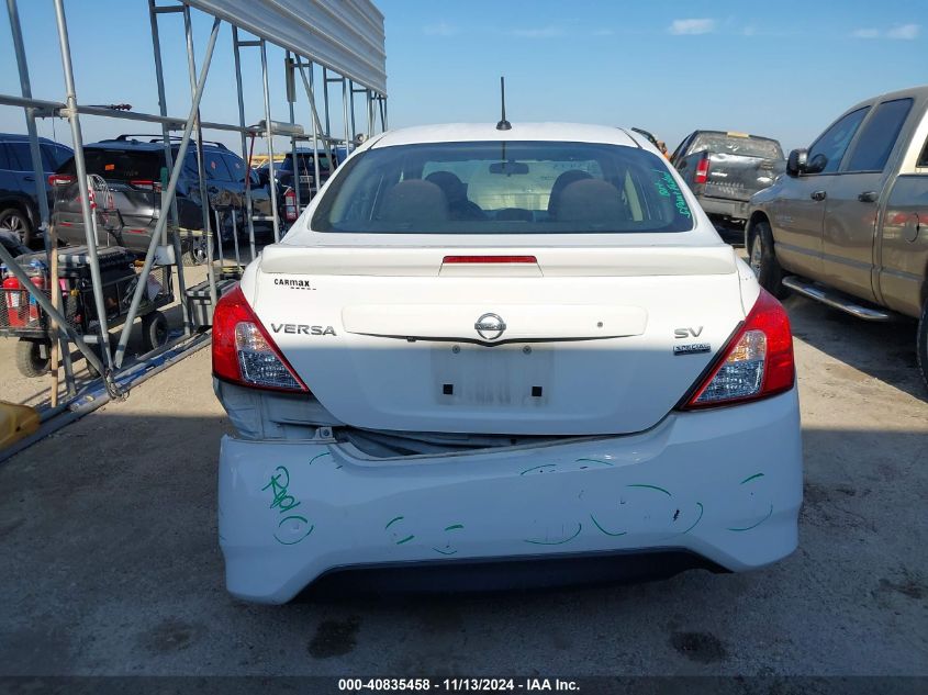 2018 Nissan Versa 1.6 Sv VIN: 3N1CN7AP3JL876281 Lot: 40835458