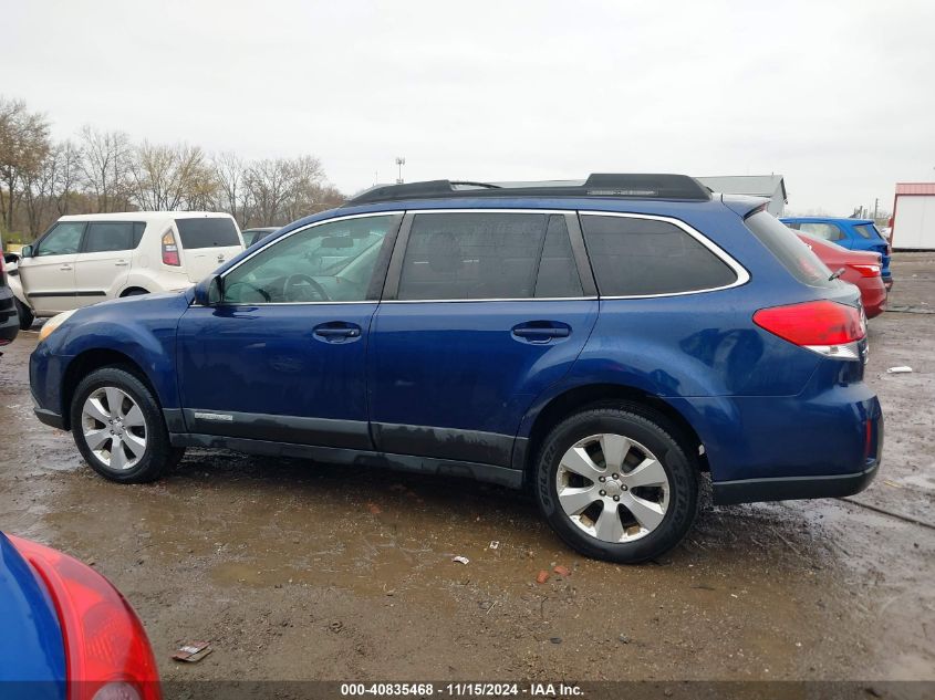 2010 Subaru Outback 2.5I Limited VIN: 4S4BRBKCXA3382275 Lot: 40835468