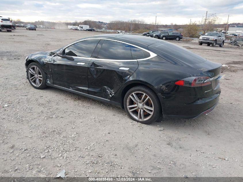 VIN 5YJSA1S1XEFP57112 2014 TESLA MODEL S no.3