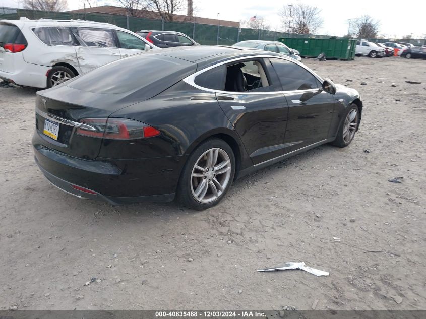 VIN 5YJSA1S1XEFP57112 2014 TESLA MODEL S no.4