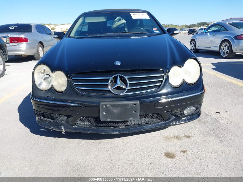 2005 Mercedes-Benz Clk 500 VIN: WDBTK75J25F125232 Lot: 40835500