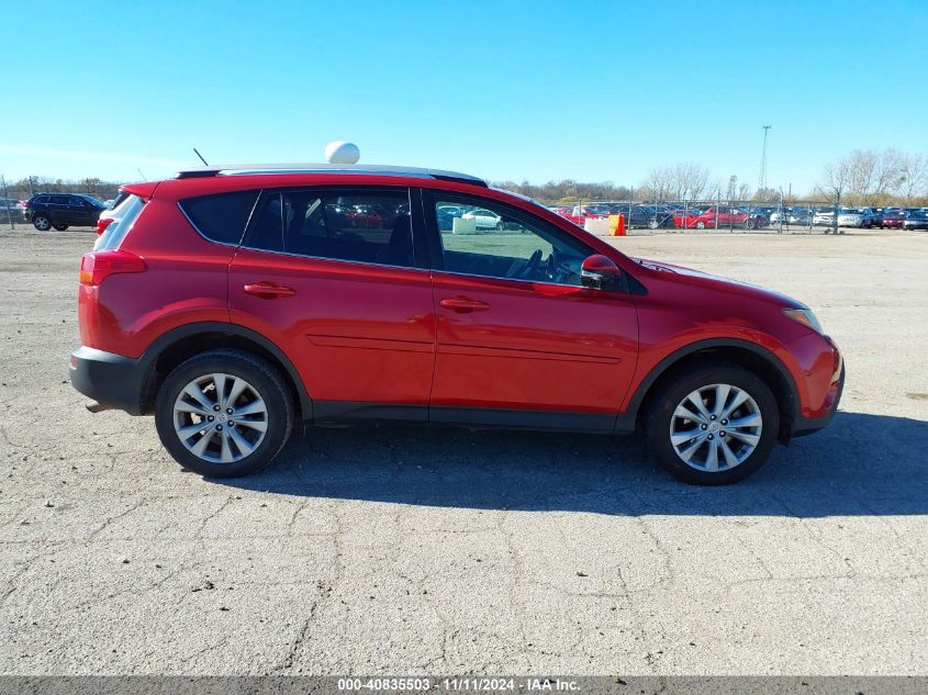 2013 Toyota Rav4 Limited VIN: 2T3DFREV4DW013960 Lot: 40835503