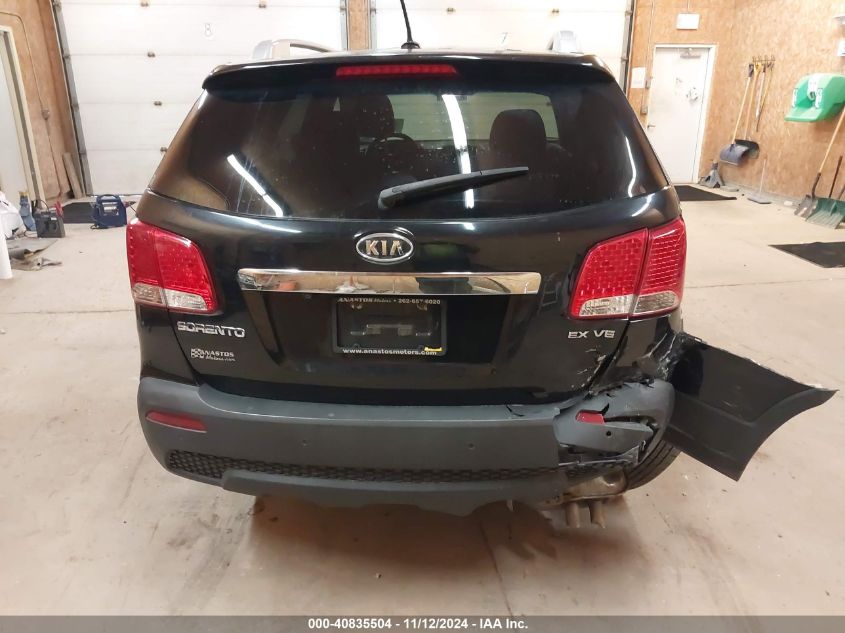 2013 Kia Sorento Ex V6 VIN: 5XYKU3A25DG366955 Lot: 40835504