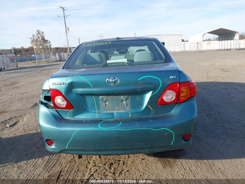 2010 Toyota Corolla Le VIN: 2T1BU4EE0AC504273 Lot: 40835510