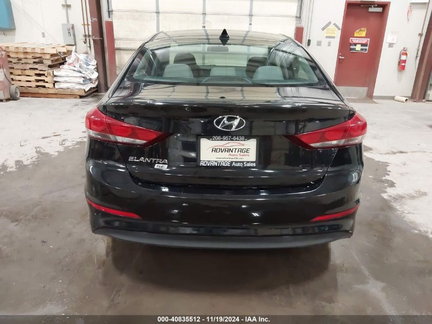 2017 Hyundai Elantra Se VIN: 5NPD74LF8HH157455 Lot: 40835512