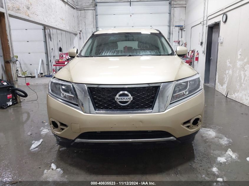 2013 Nissan Pathfinder Sv VIN: 5N1AR2MM7DC646428 Lot: 40835523