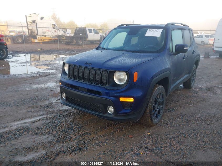 2020 Jeep Renegade Altitude 4X4 VIN: ZACNJBBB8LPL33930 Lot: 40835527