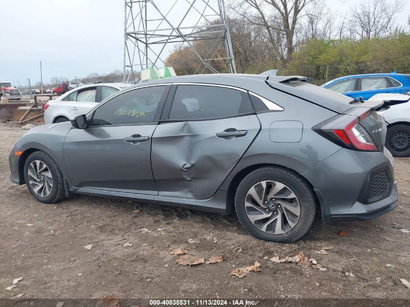 2017 Honda Civic Lx VIN: SHHFK7H23HU227861 Lot: 40835531