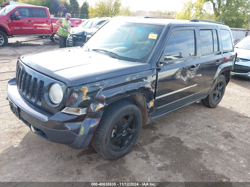 VIN 1C4NJRBB5ED809628 2014 Jeep Patriot, Sport no.2