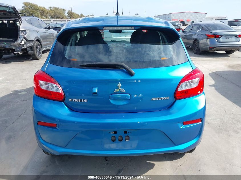 2019 Mitsubishi Mirage Le VIN: ML32A5HJ1KH015209 Lot: 40835546