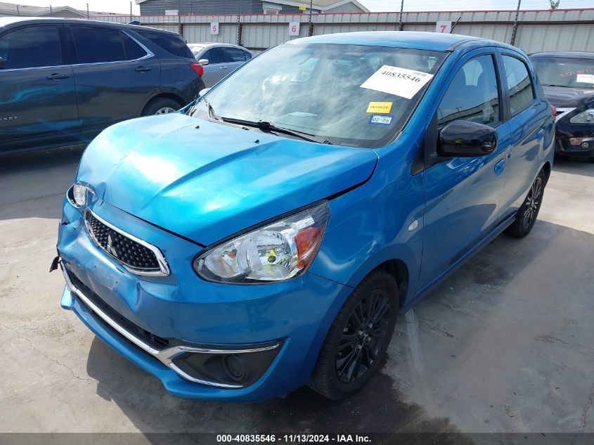 2019 Mitsubishi Mirage Le VIN: ML32A5HJ1KH015209 Lot: 40835546