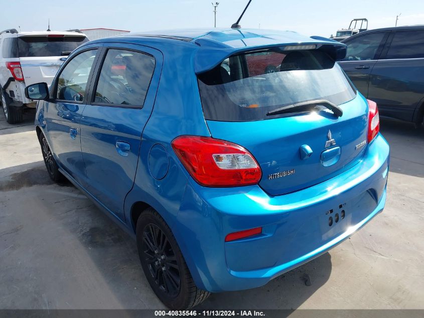 2019 Mitsubishi Mirage Le VIN: ML32A5HJ1KH015209 Lot: 40835546