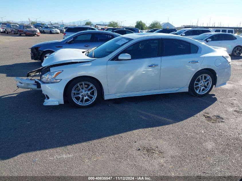 2013 Nissan Maxima 3.5 S VIN: 1N4AA5AP8DC835753 Lot: 40835547