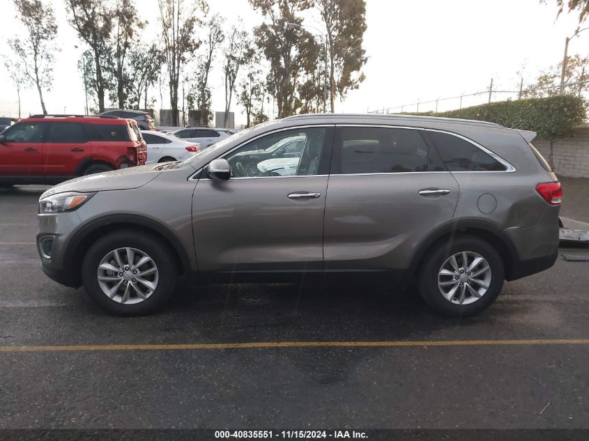 2016 KIA SORENTO 2.4L LX - 5XYPG4A34GG090249