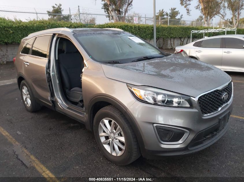 2016 Kia Sorento 2.4L Lx VIN: 5XYPG4A34GG090249 Lot: 40835551