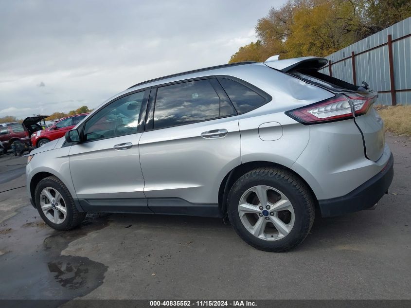 2017 Ford Edge Se VIN: 2FMPK4G98HBC09688 Lot: 40835552