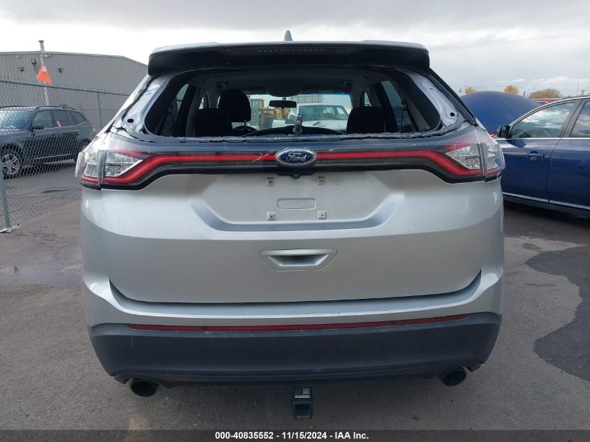 2017 Ford Edge Se VIN: 2FMPK4G98HBC09688 Lot: 40835552