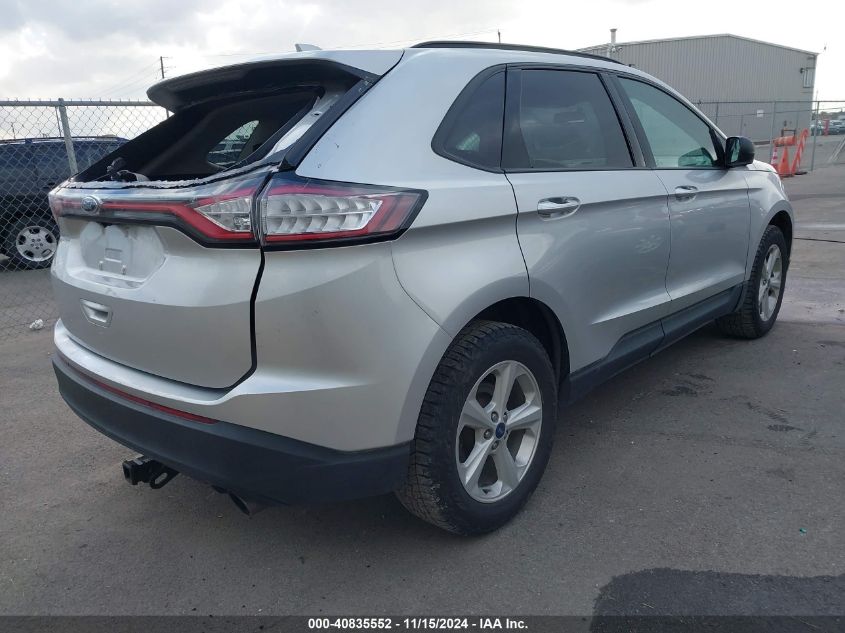 VIN 2FMPK4G98HBC09688 2017 Ford Edge, SE no.4