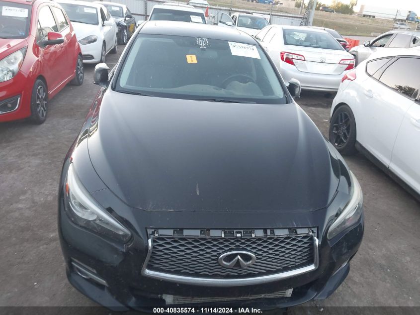 2016 Infiniti Q50 3.0T Premium VIN: JN1EV7AP1GM302317 Lot: 40835574