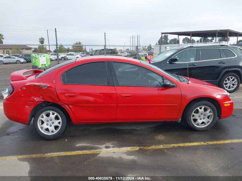 2005 Dodge Neon Sxt VIN: 1B3ES56C35D285826 Lot: 40835579