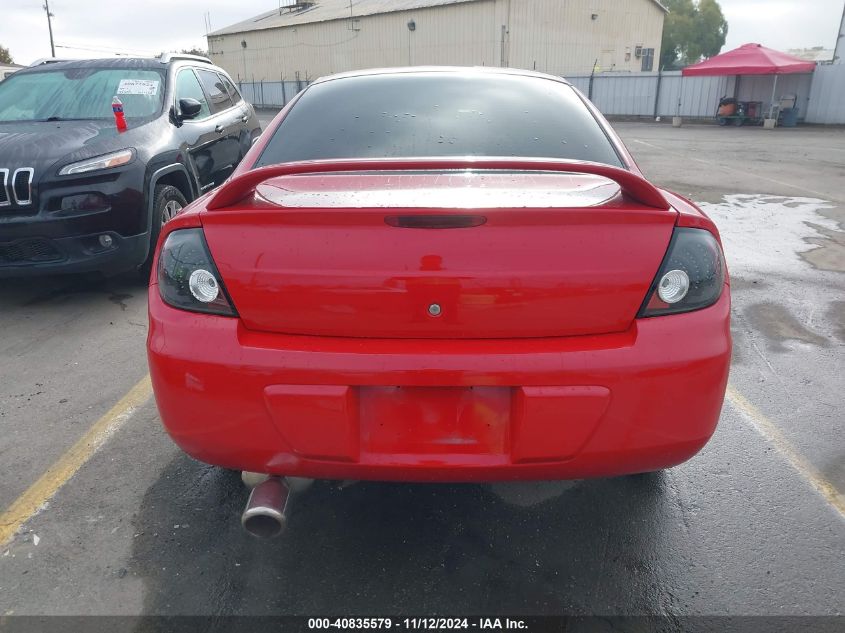 2005 Dodge Neon Sxt VIN: 1B3ES56C35D285826 Lot: 40835579