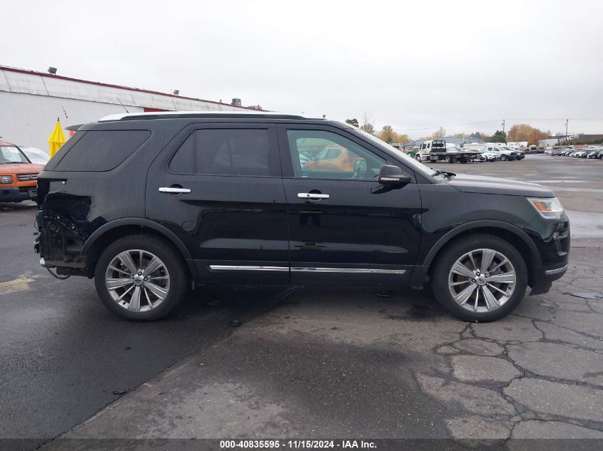 2018 Ford Explorer Limited VIN: 1FM5K8F87JGB57699 Lot: 40835595