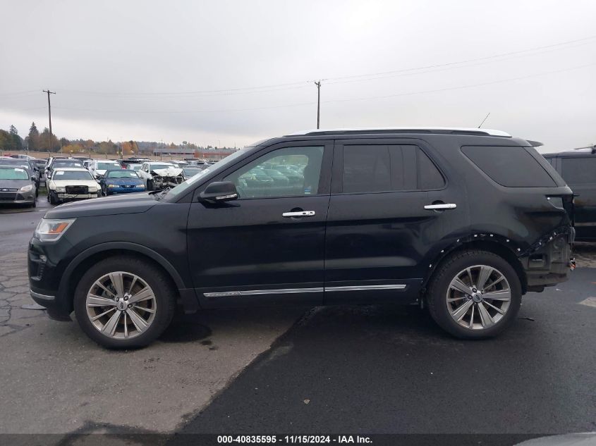 2018 Ford Explorer Limited VIN: 1FM5K8F87JGB57699 Lot: 40835595