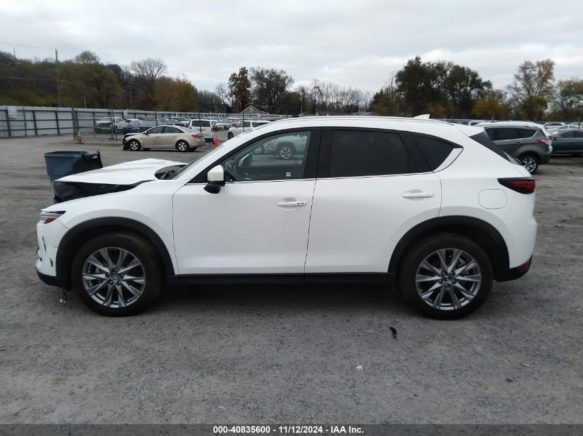 2021 Mazda Cx-5 Grand Touring Reserve VIN: JM3KFBAY8M0450810 Lot: 40835600