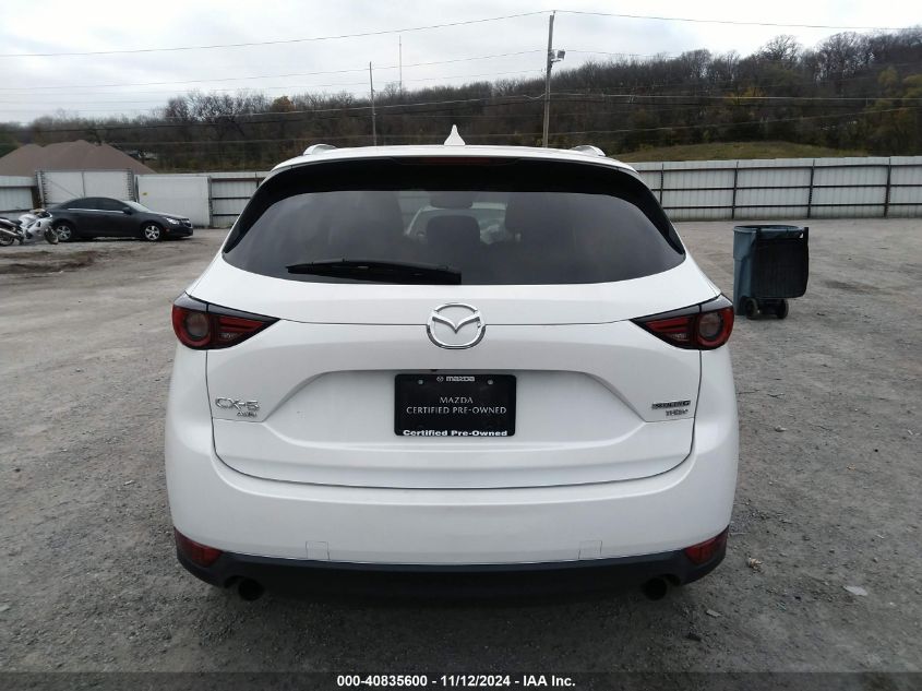 2021 Mazda Cx-5 Grand Touring Reserve VIN: JM3KFBAY8M0450810 Lot: 40835600