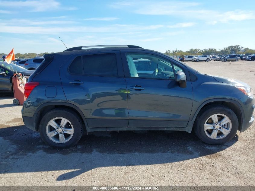 2022 Chevrolet Trax Fwd Lt VIN: KL7CJLSM3NB564259 Lot: 40835606