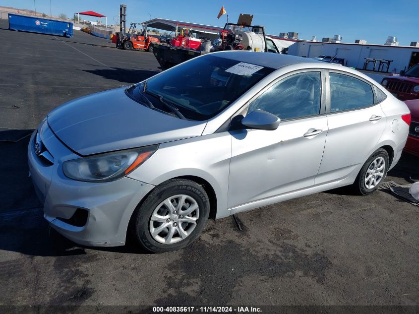 2012 Hyundai Accent Gls VIN: KMHCT4AE1CU182628 Lot: 40835617