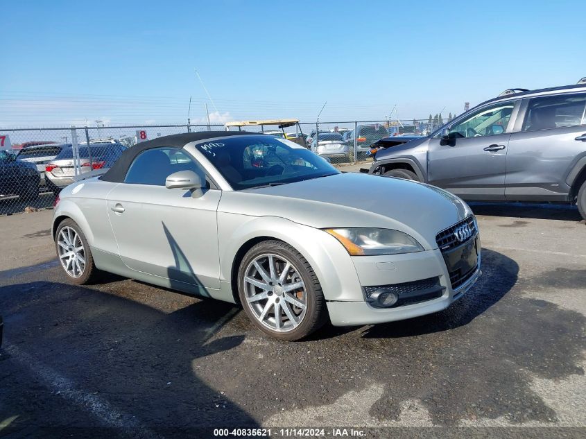 2008 Audi Tt 3.2 VIN: TRURD38J081001882 Lot: 40835621