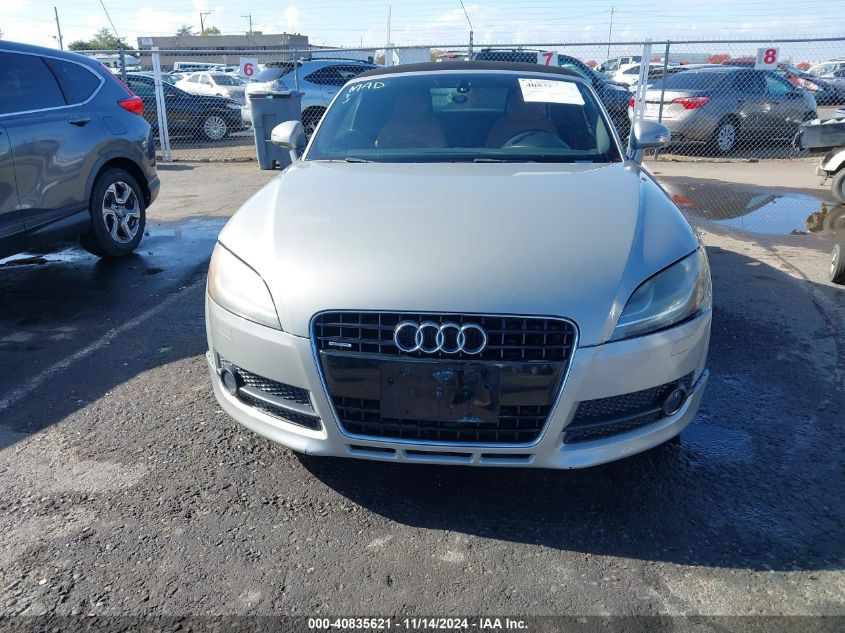 2008 Audi Tt 3.2 VIN: TRURD38J081001882 Lot: 40835621