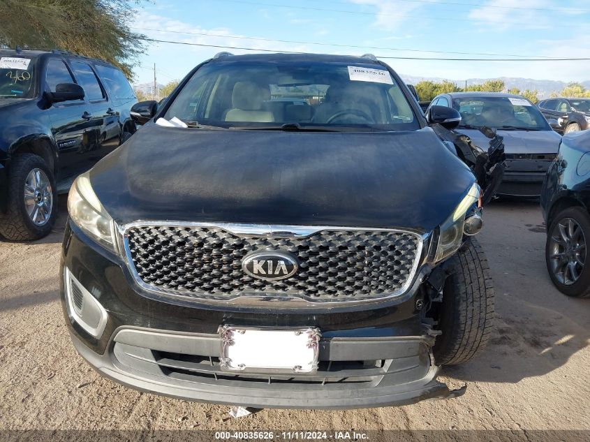 2016 Kia Sorento 3.3L Lx VIN: 5XYPGDA51GG047487 Lot: 40835626