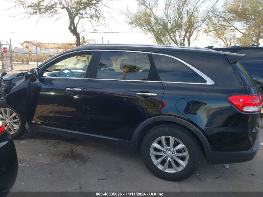 2016 Kia Sorento 3.3L Lx VIN: 5XYPGDA51GG047487 Lot: 40835626