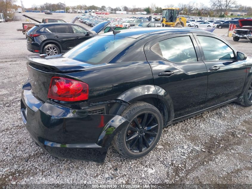 2014 Dodge Avenger Se VIN: 1C3CDZAG0EN236521 Lot: 40835630