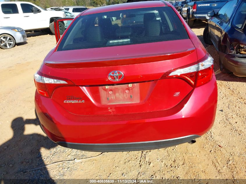 2015 Toyota Corolla S Plus VIN: 2T1BURHE3FC387143 Lot: 40835635