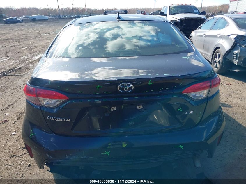 2021 Toyota Corolla Le VIN: 5YFEPMAEXMP224830 Lot: 40835636