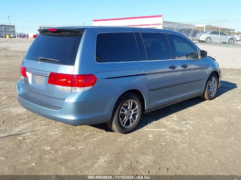 2010 Honda Odyssey Lx VIN: 5FNRL3H22AB066932 Lot: 40835639