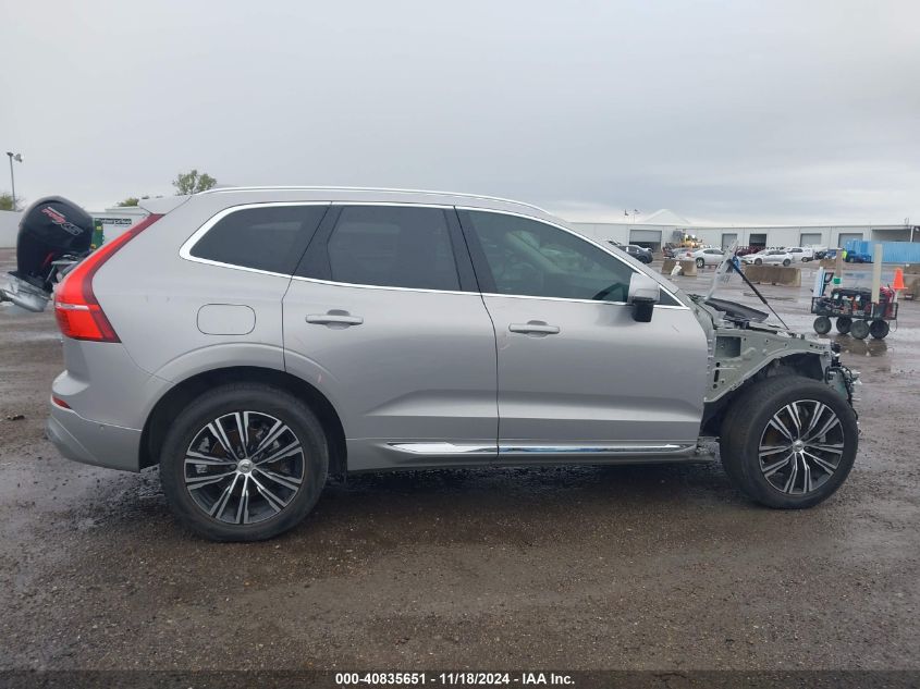 2022 Volvo Xc60 B5 Inscription VIN: YV4L12DL3N1086154 Lot: 40835651