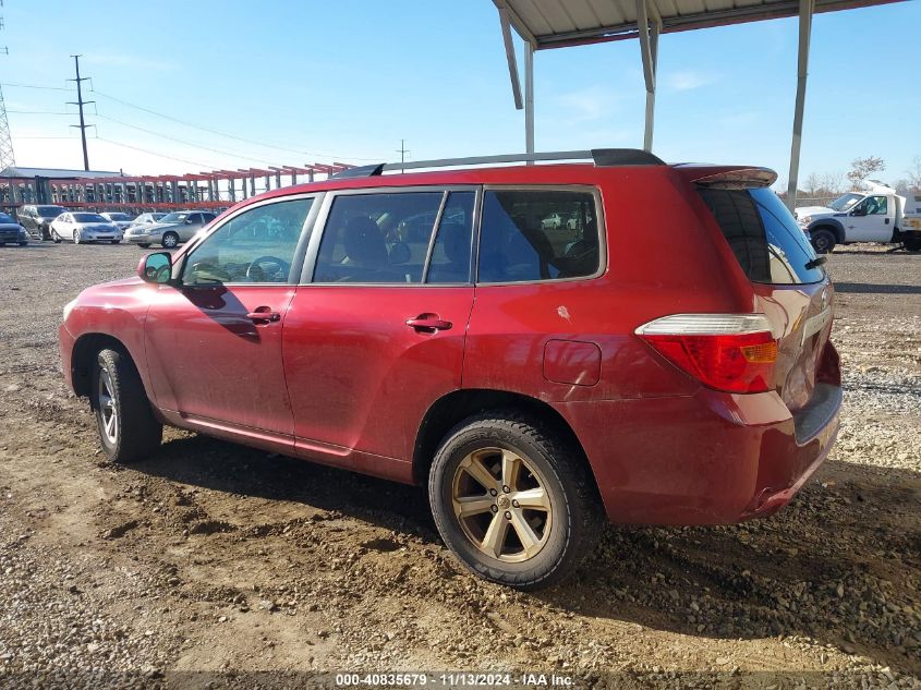 2010 Toyota Highlander Base V6 VIN: 5TDZK3EH6AS010046 Lot: 40835679