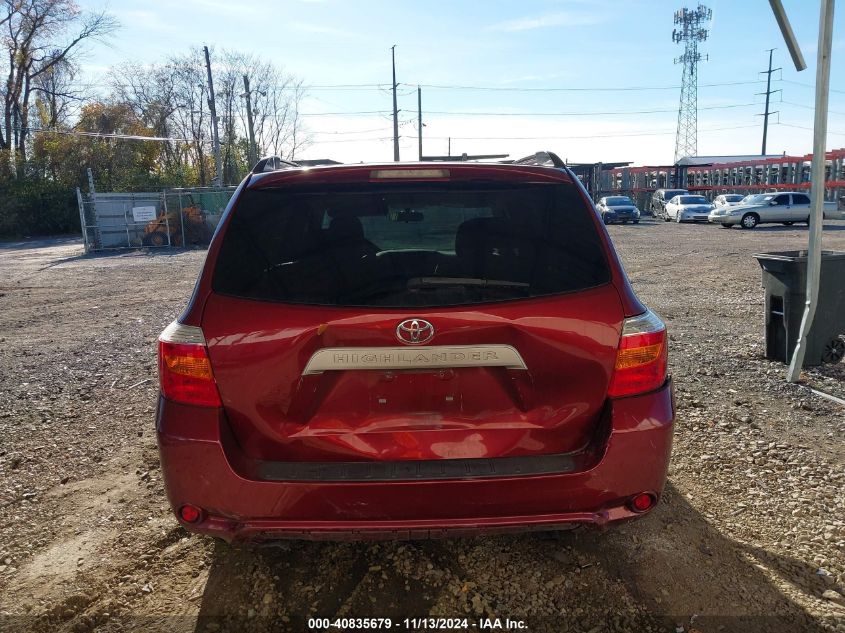 2010 Toyota Highlander Base V6 VIN: 5TDZK3EH6AS010046 Lot: 40835679